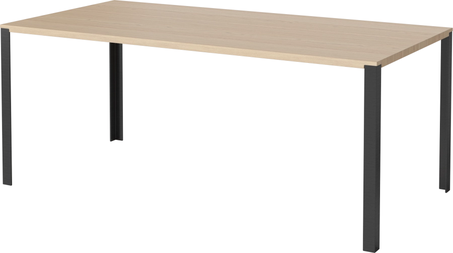 Link Table 180 x 90 cm_White pigmented oiled oak Solid_Black lacquered steel 03-129-20_00004_angle.png