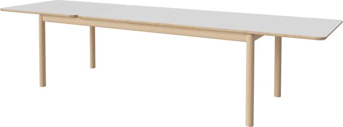 Ronya Extension Dining Table 220 x 90 cm_White Fenix laminate_White pigmented oiled oak Solid_TSCA 03-135-15_00006_angle.png