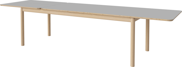 Ronya Extension Dining Table 220 x 90 cm_Light Grey Fenix laminate_White pigmented oiled oak Solid_TSCA 03-135-15_00003_angle.png