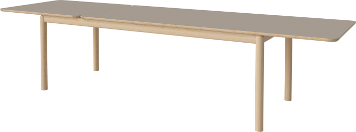 Ronya Extension Dining Table 220 x 90 cm_Grey Brown Fenix laminate_White pigmented oiled oak Solid_TSCA 03-135-15_00008_angle.png
