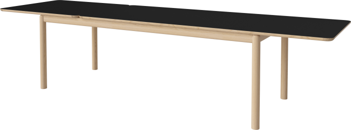 Ronya Extension Dining Table 220 x 90 cm_Black Fenix laminate_White pigmented oiled oak Solid_TSCA 03-135-15_00001_angle.png