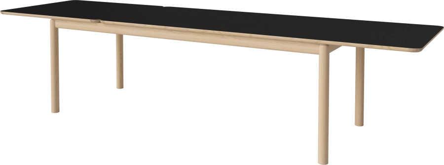 Ronya Extension Dining Table 220 x 90 cm_Black Fenix laminate_White pigmented oiled oak Solid_TSCA 03-135-15_00001_angle.png