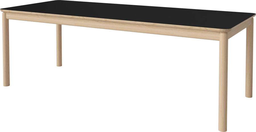 Ronya Dining Table 220 x 90 cm_Black Fenix laminate_White pigmented oiled oak Solid_TSCA 03-135-10_00001_angle.png