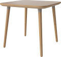 Seed Dining Table 80 x 80 cm H73_Lacquered oak_Oiled oak_Mocca leg brackets 03-327-05_00004_angle.png