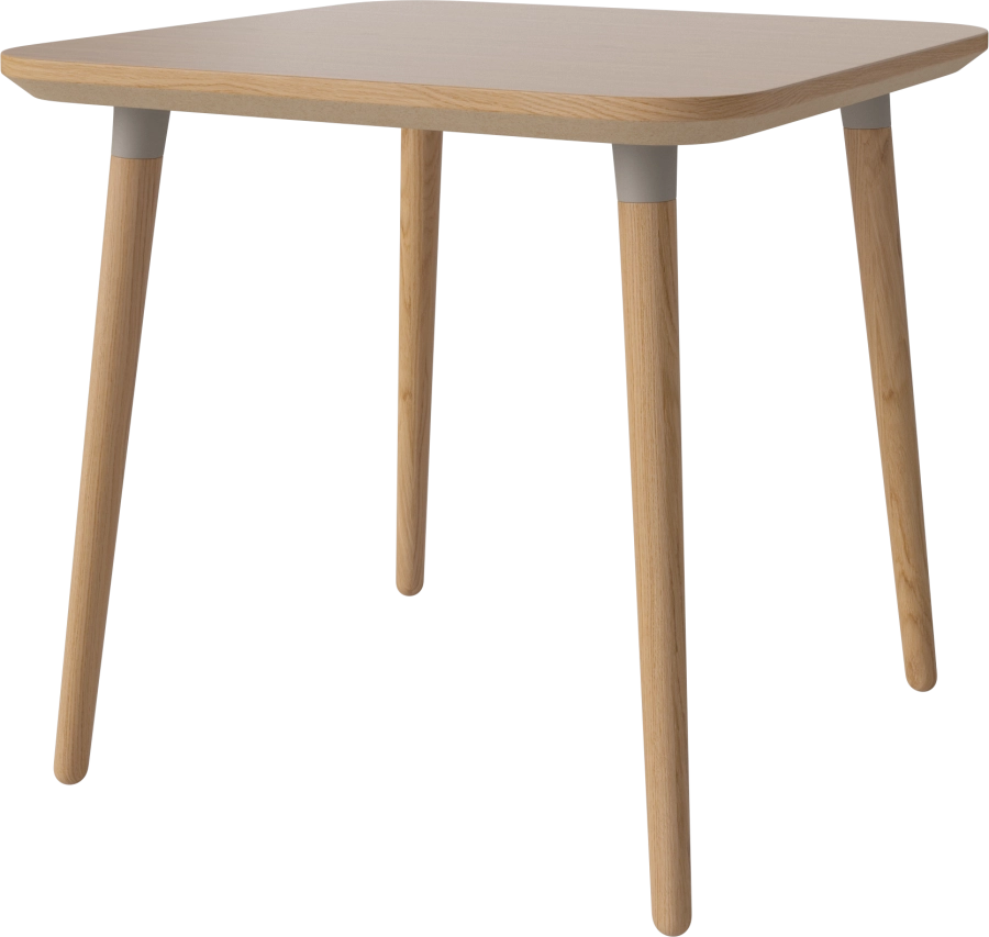 Seed Dining Table 80 x 80 cm H73_Lacquered oak_Oiled oak_Mocca leg brackets 03-327-05_00004_angle.png