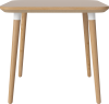 Seed Dining Table 80 x 80 cm H73_Lacquered oak_Oiled oak_White leg brackets 03-327-05_00002.png