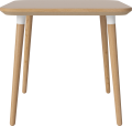 Seed Dining Table 80 x 80 cm H73_Lacquered oak_Oiled oak_White leg brackets 03-327-05_00002.png