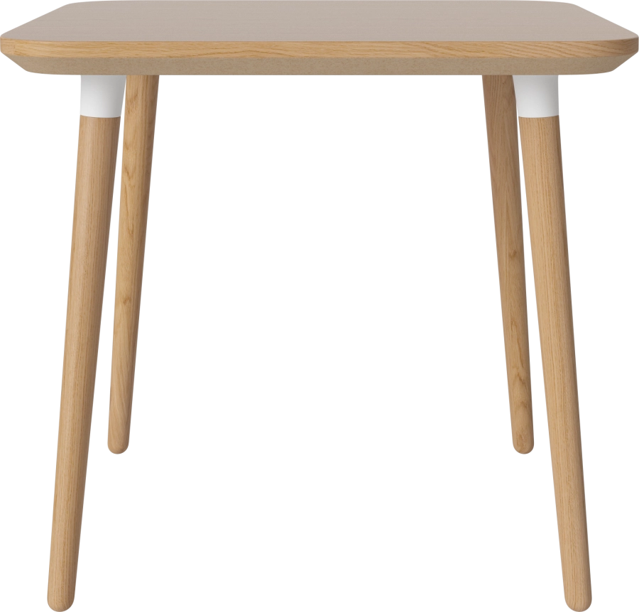 Seed Dining Table 80 x 80 cm H73_Lacquered oak_Oiled oak_White leg brackets 03-327-05_00002.png