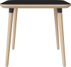 Seed Dining Table 80 x 80 cm H73_Black Fenix laminate_White pigmented oiled oak_Black leg brackets 03-327-05_00009.png
