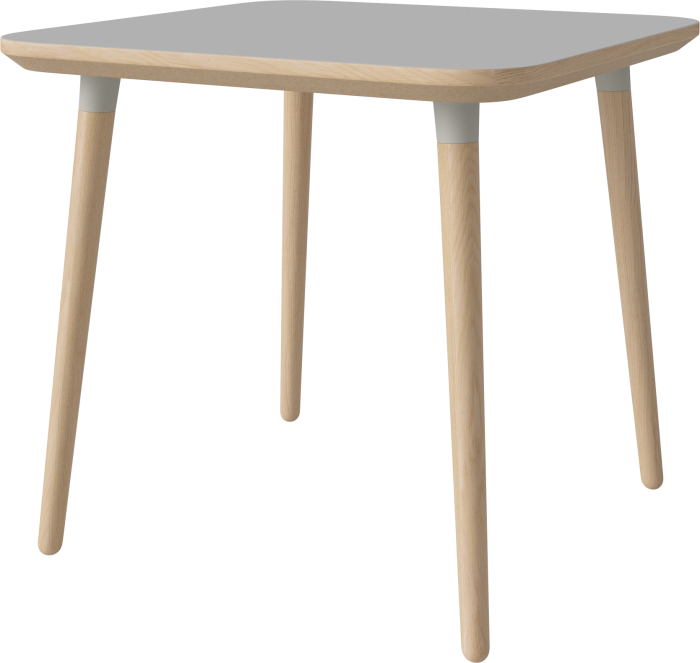 Seed Dining Table 80 x 80 cm H73_Light Grey Fenix laminate_White pigmented oiled oak_Grey leg brackets 03-327-05_00011_angle.png