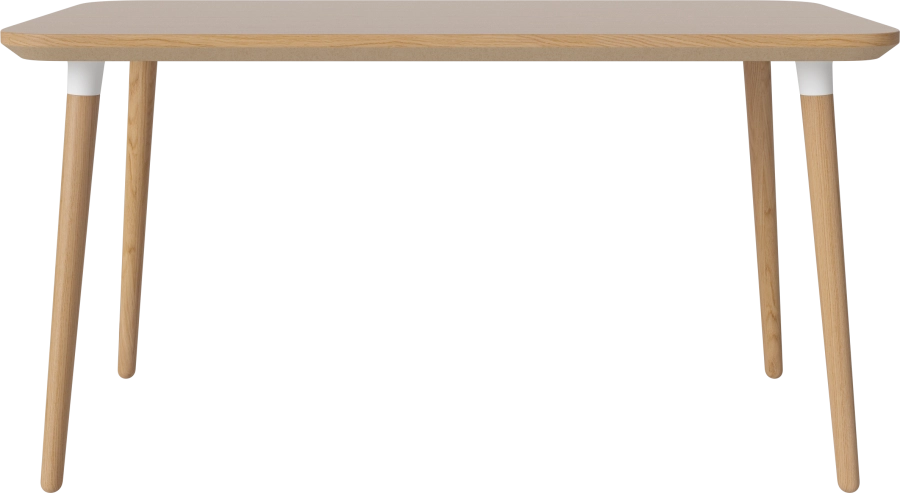 Seed Dining Table 140 x 80 cm H73 cm_Lacquered oak_Oiled oak_White leg brackets 03-327-10_00002.png