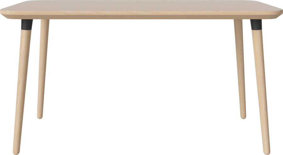 Seed Dining Table 140 x 80 cm H73 cm_White pigmented lacquered oak_White pigmented oiled oak_Black leg brackets 03-327-10_00005.png