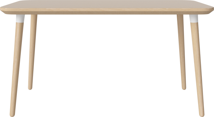 Seed Dining Table 140 x 80 cm H73 cm_White pigmented lacquered oak_White pigmented oiled oak_White leg brackets 03-327-10_00006.png