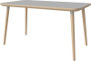 Seed Dining Table 140 x 80 cm H73 cm_Light Grey Fenix laminate_White pigmented oiled oak_Grey leg brackets 03-327-10_00011_angle.png