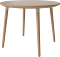 Seed Dining Table Ø100 cm H73 cm_Lacquered oak_Oiled oak_Grey leg brackets 03-327-01_00003_angle.png