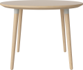 Seed Dining Table Ø100 cm H73 cm_White pigmented lacquered oak_White pigmented oiled oak_Grey leg brackets 03-327-01_00007.png