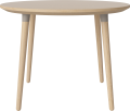 Seed Dining Table Ø100 cm H73 cm_White pigmented lacquered oak_White pigmented oiled oak_Mocca leg brackets 03-327-01_00008.png