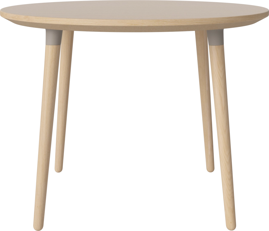 Seed Dining Table Ø100 cm H73 cm_White pigmented lacquered oak_White pigmented oiled oak_Mocca leg brackets 03-327-01_00008.png