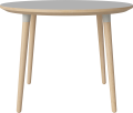 Seed Dining Table Ø100 cm H73 cm_Light Grey Fenix laminate_White pigmented oiled oak_Grey leg brackets 03-327-01_00011.png