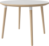 Seed Dining Table Ø100 cm H73 cm_White Fenix laminate_White pigmented oiled oak_White leg brackets 03-327-01_00010_angle.png