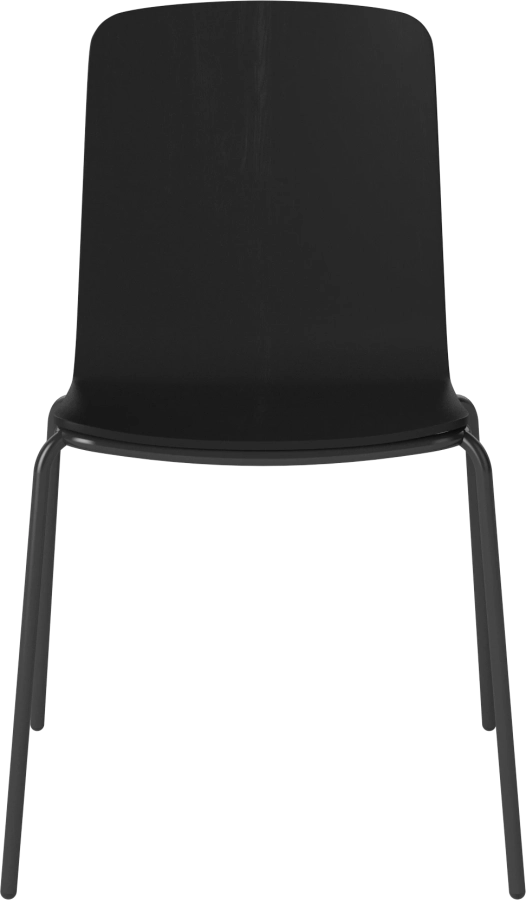 Palm Veneered Dining Chair with Metal Legs_Black lacquered steel_Black lacquered oak Veneer 02-092-45_15408366.png