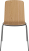 Palm Veneered Dining Chair with Metal Legs_Chrome plated steel_Oiled oak Veneer 02-092-45_1838645.png