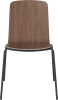 Palm Veneered Dining Chair with Metal Legs_Black lacquered steel_Oiled walnut Veneer 02-092-45_15408368.png
