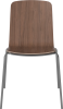 Palm Veneered Dining Chair with Metal Legs_Chrome plated steel_Oiled walnut Veneer 02-092-45_1838654.png