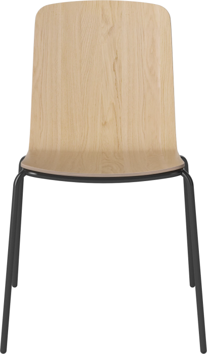 Palm Veneered Dining Chair with Metal Legs_Black lacquered steel_White pigmented oiled oak Veneer 02-092-45_15408369.png