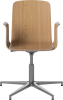Palm Veneered Office Chair with Armrests and Gliders_Chrome plated steel_Oiled oak 02-092-49_1838645.png