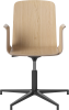 Palm Veneered Office Chair with Armrests and Gliders_Black lacquered steel_White pigmented oiled oak 02-092-49_15408369.png