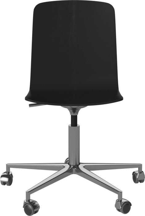 Palm Veneered Office Chair with Wheels_Chrome plated steel_Black lacquered oak 02-092-55_2879272.png