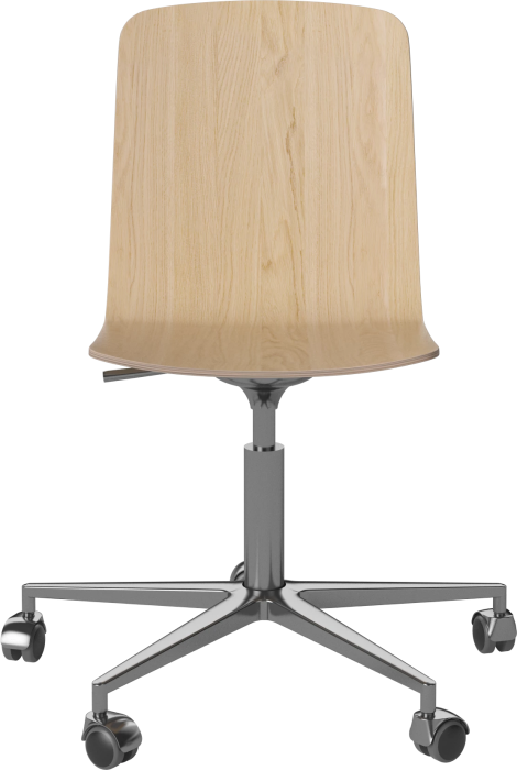 Palm Veneered Office Chair with Wheels_Chrome plated steel_White pigmented oiled oak 02-092-55_6433704.png