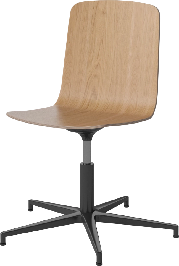 Palm Veneered Chair with Gliders_Black lacquered steel_Oiled oak 02-092-50_15408367_angle.png