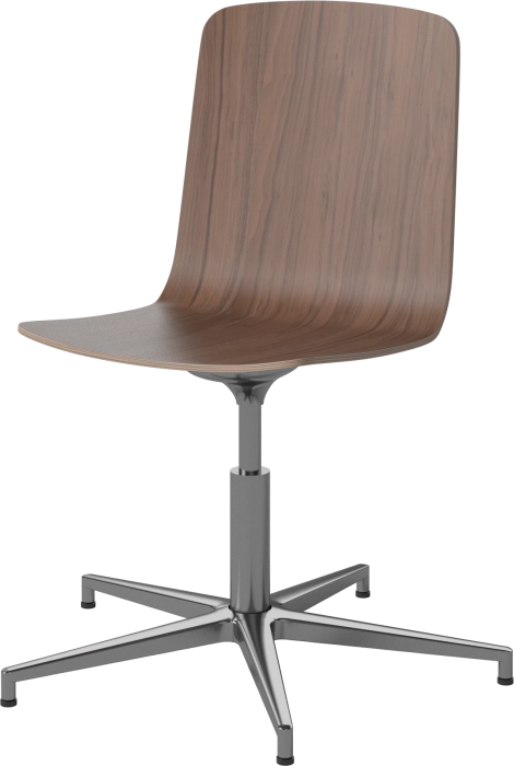 Palm Veneered Chair with Gliders_Chrome plated steel_Oiled walnut 02-092-50_1838654_angle.png