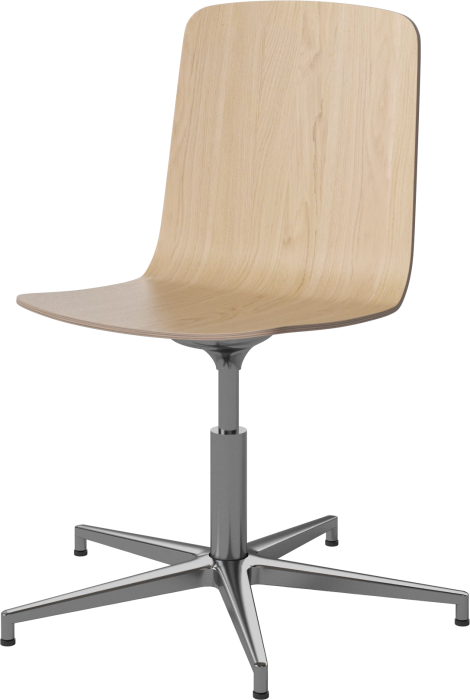 Palm Veneered Chair with Gliders_Chrome plated steel_White pigmented oiled oak 02-092-50_6433704_angle.png