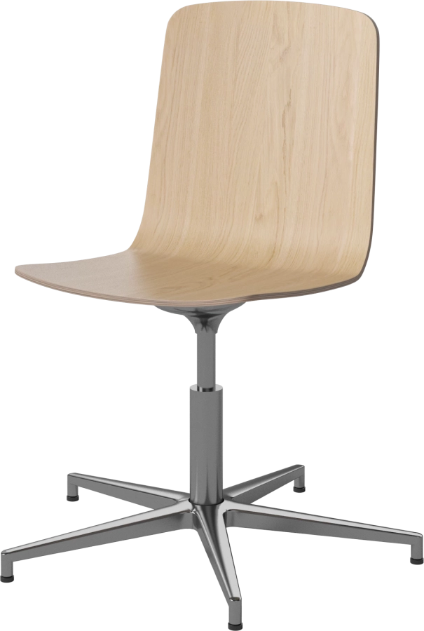 Palm Veneered Chair with Gliders_Chrome plated steel_White pigmented oiled oak 02-092-50_6433704_angle.png