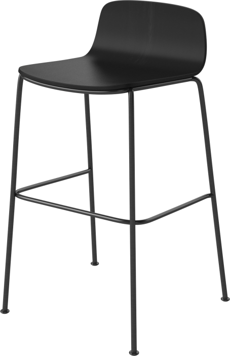 Palm Barstool H65 cm_Black lacquered steel_Black lacquered oak 02-092-65_00001_angle.png