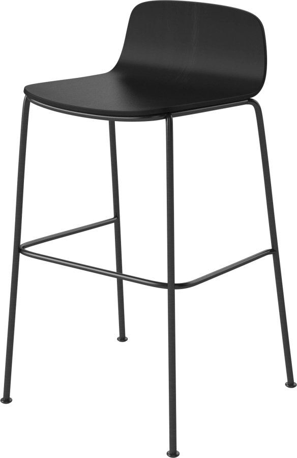 Palm Barstool H65 cm_Black lacquered steel_Black lacquered oak 02-092-65_00001_angle.png