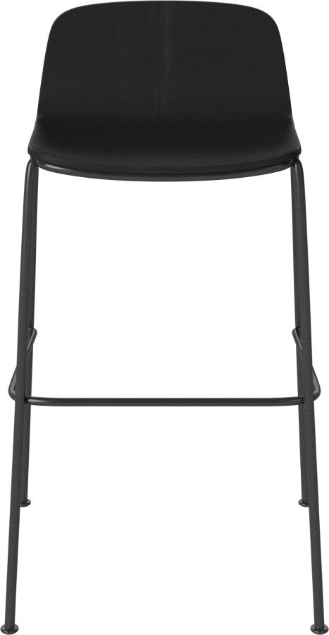 Palm Barstool H65 cm_Black lacquered steel_Black lacquered oak 02-092-65_00001.png