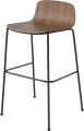 Palm Barstool H65 cm_Black lacquered steel_Oiled walnut 02-092-65_00003_angle.png