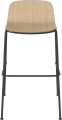 Palm Barstool H65 cm_Black lacquered steel_White pigmented oiled oak 02-092-65_00004.png