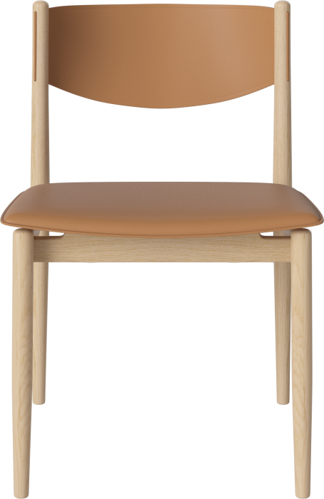 Apelle Dining Chair - Upholstered Seat_White pigmented oiled oak Solid_Cognac leather_TSCA 02-318-01_00006.png