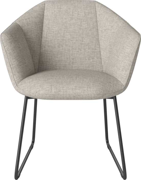 Kimono Dining Chair_Nantes Sand_Black lacquered steel 02-309-01_01034.png