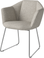 Kimono Dining Chair_Nantes Sand_Chrome plated steel 02-309-01_01035_angle.png
