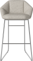 Kimono Barstool H76 cm_Nantes Sand_Chrome plated steel 02-309-06_00788.png