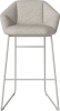 Kimono Barstool H76 cm_Nantes Sand_Grey lacquered steel 02-309-06_00789.png