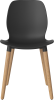 Seed Dining Chair - Poly_Wood Legs_Oiled oak_Black polypropylene 02-327-05_00001.png