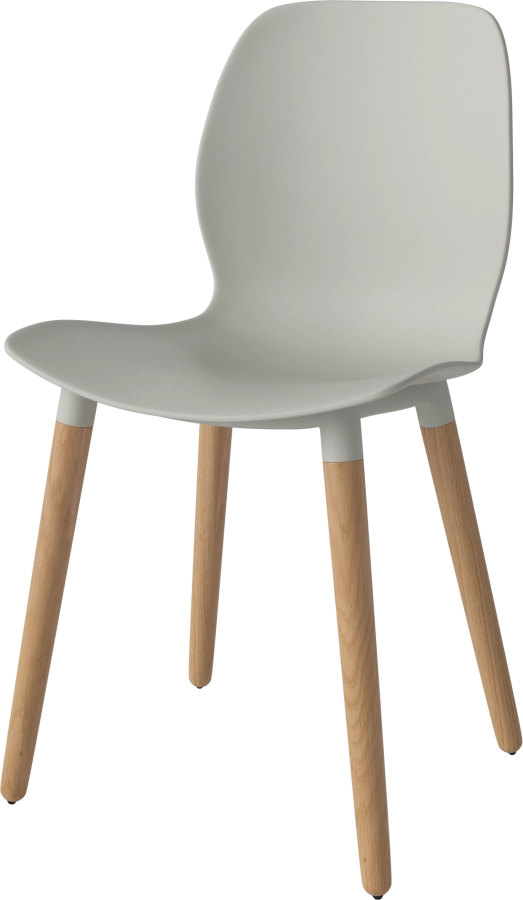 Seed Dining Chair - Poly_Wood Legs_Oiled oak_Grey polypropylene 02-327-05_00004_angle.png