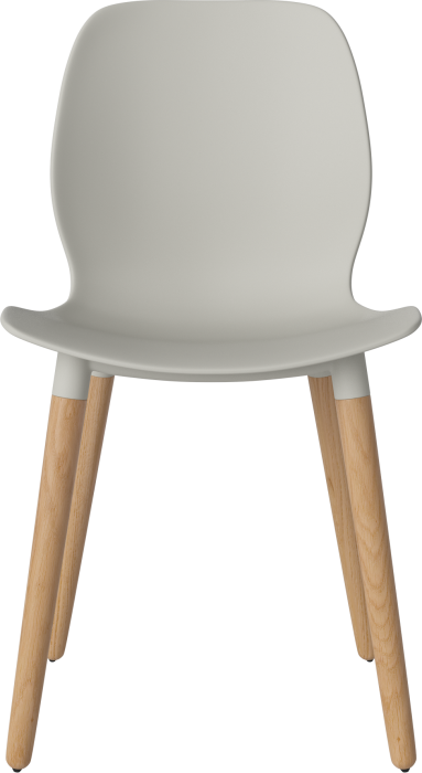 Seed Dining Chair - Poly_Wood Legs_Oiled oak_Grey polypropylene 02-327-05_00004.png